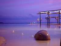 Cairns Esplanade Lagoon Development by Dusk